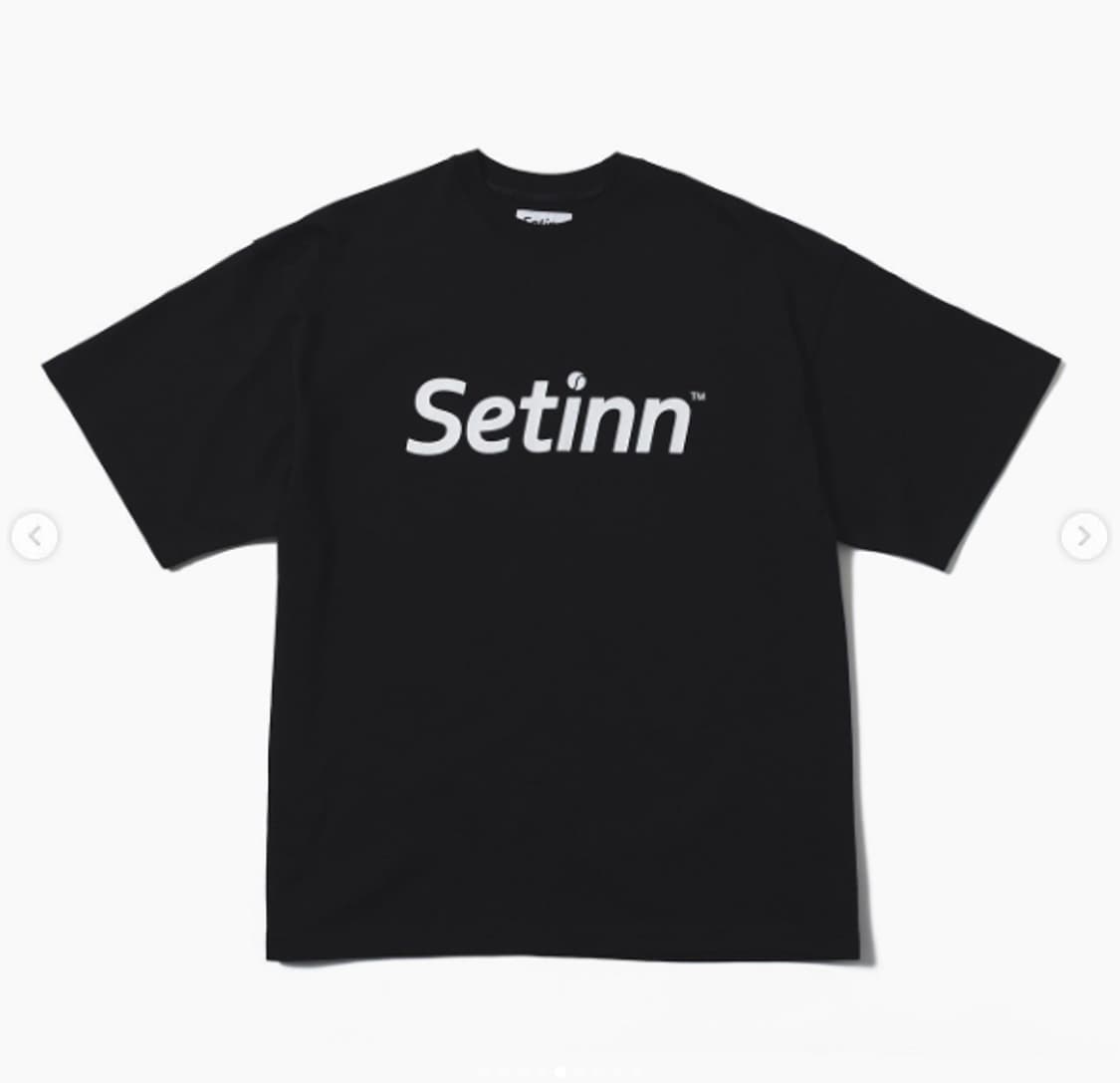 Setinn 세트인 Bshop 별주 로고 티셔츠 블랙 L 상품이미지1