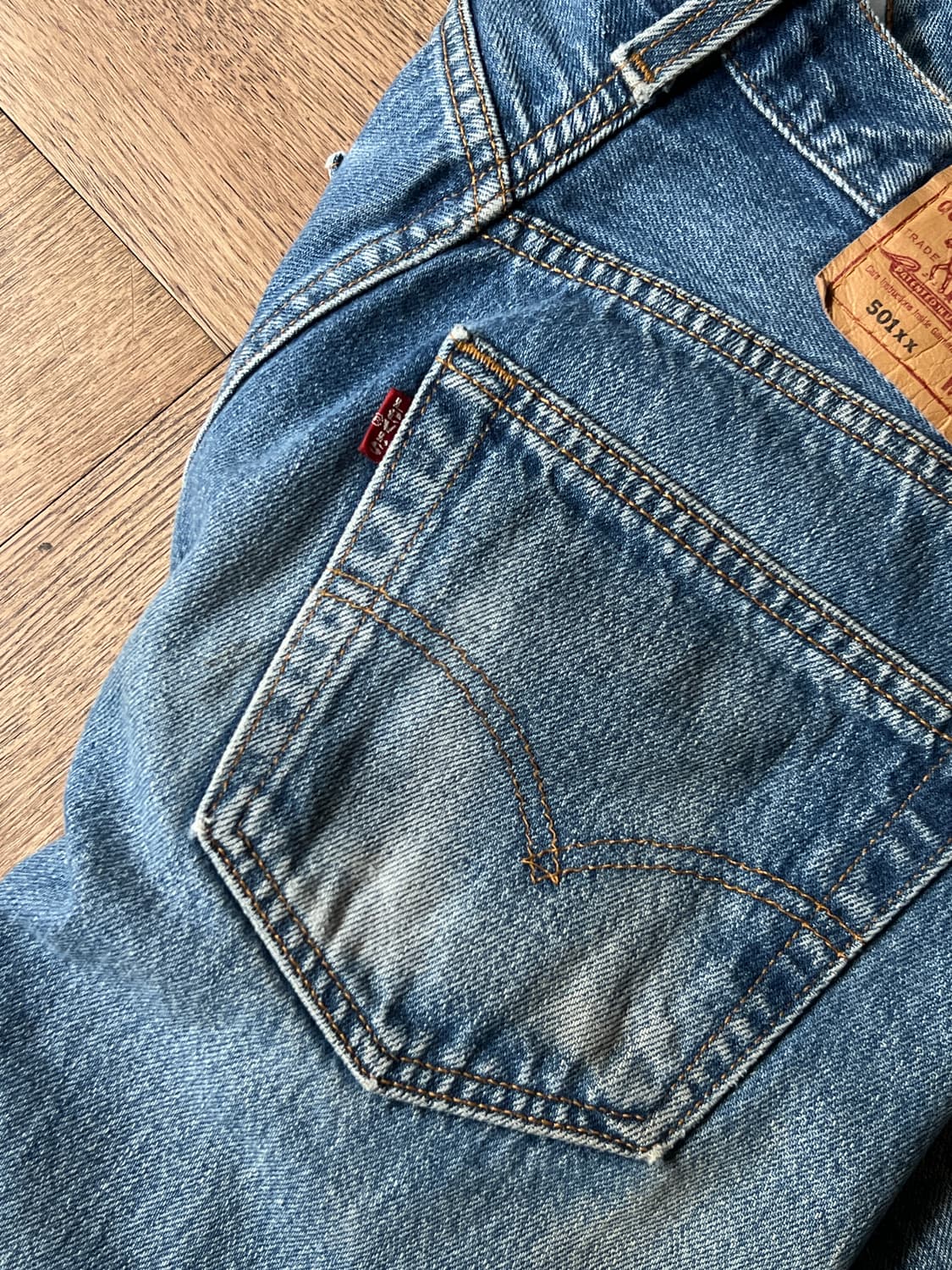 [32]90's 리바이스 501XX Made in USA 데님팬츠 S20 상품이미지8