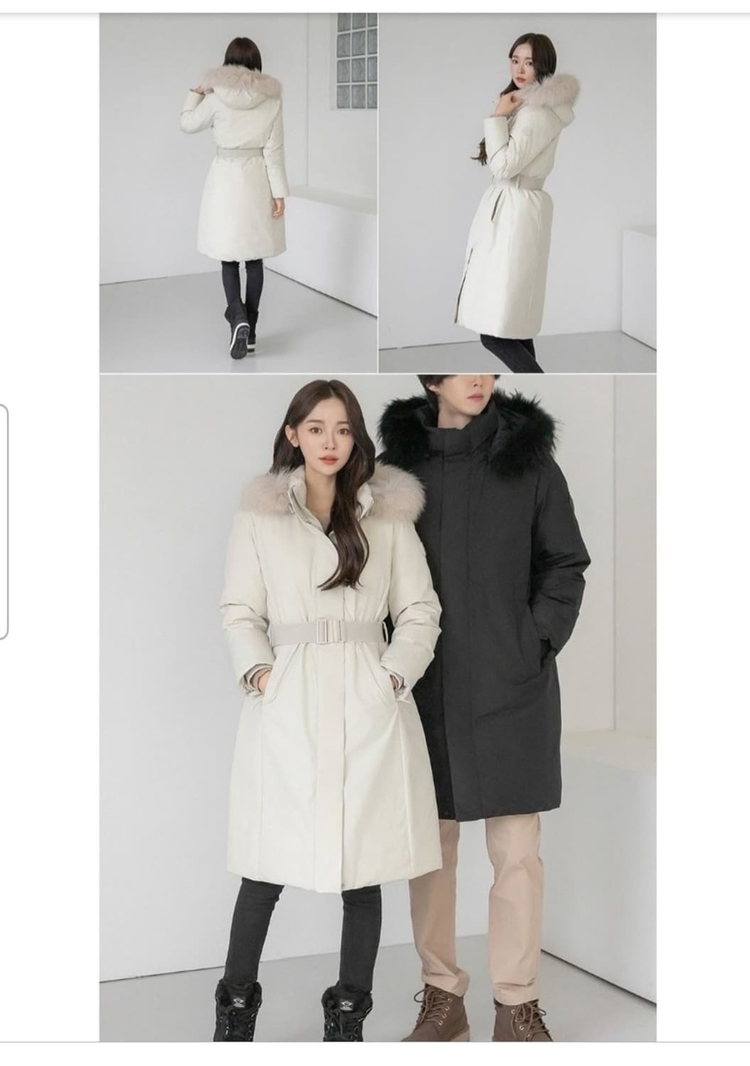 (새상품)네파 아르떼 구스롱패딩 남녀공용 상품이미지8