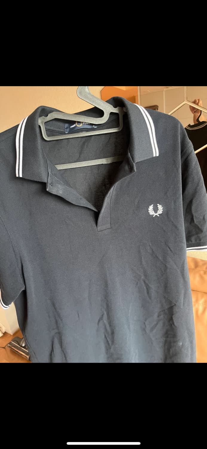 프레드 페리 M3600 트윈팁 카라티 네이비 M 상품이미지2