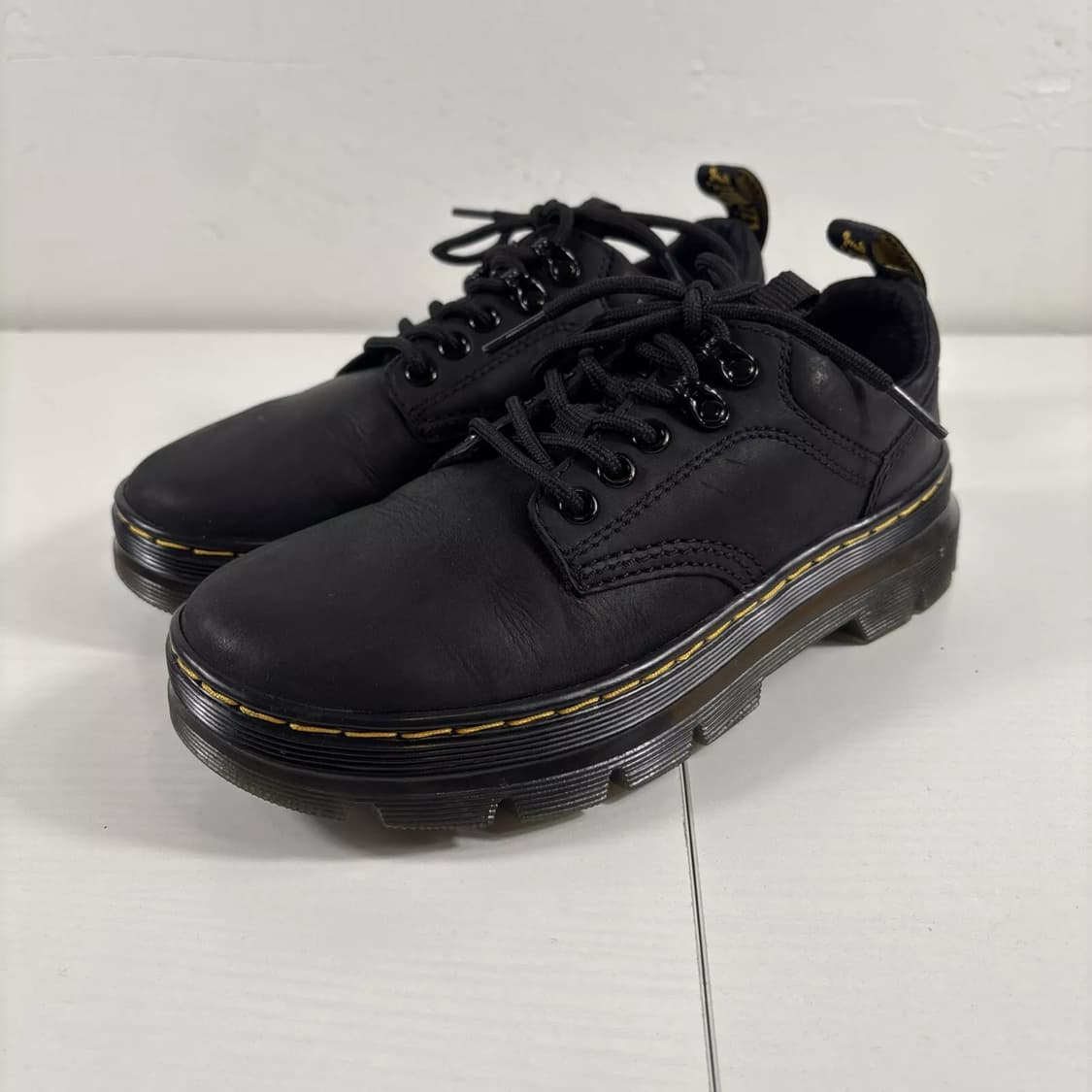 닥터마틴 리더 와이오밍 레더 유틸리티 슈즈 블랙 230 상품이미지3