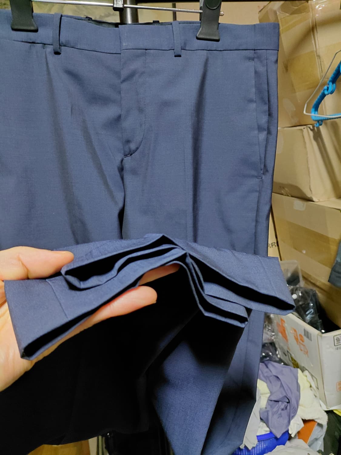 [띠어리]여름용 울100 네이비 슬렉스 31사이즈 상품이미지10