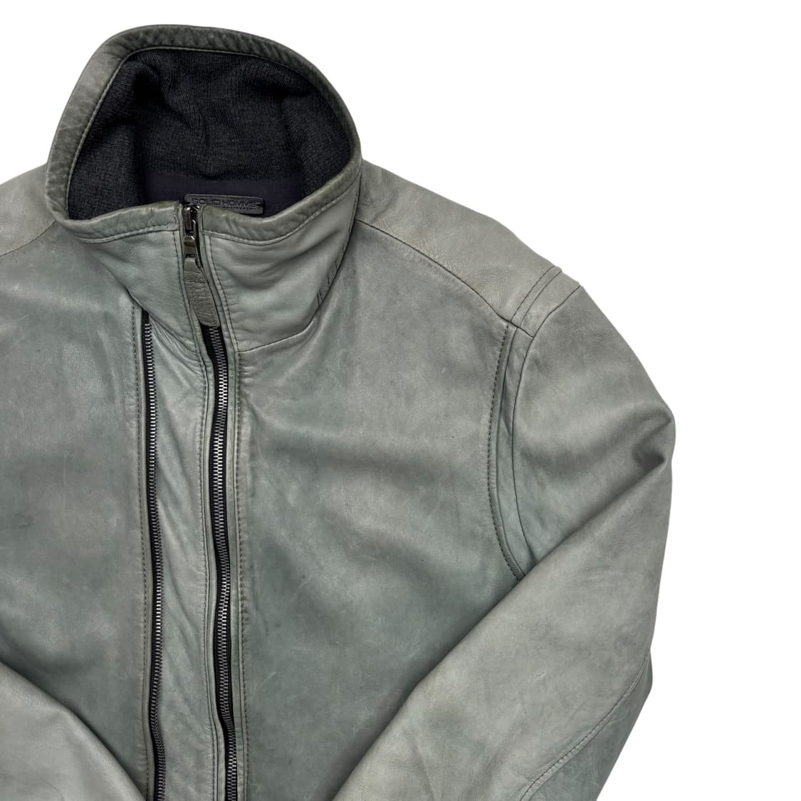 솔리드옴므 투웨이 램스킨 레더 자켓 M 상품이미지2