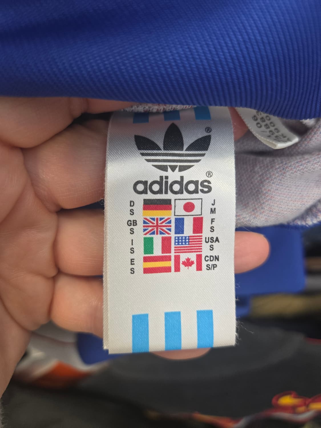 아디다스 15073 프랑스 국대트랙탑  자켓 상품이미지8