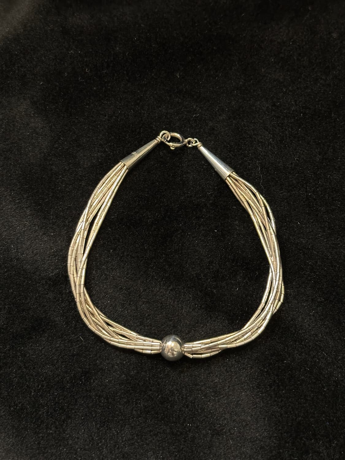 80~90s Liquid Multi Strand Ball 925silve 상품이미지3