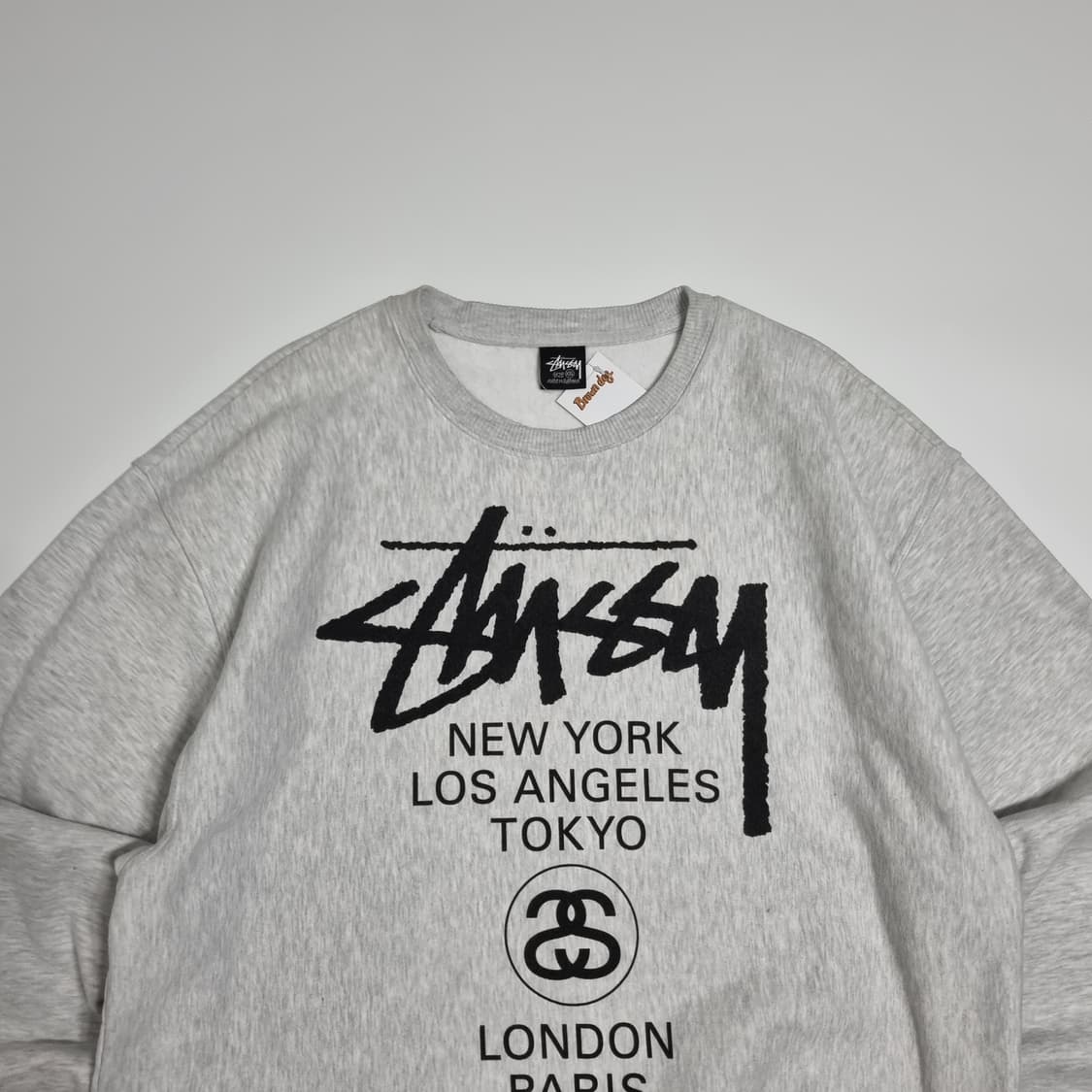 스투시 월드투어 맨투맨 2XL 상품이미지5