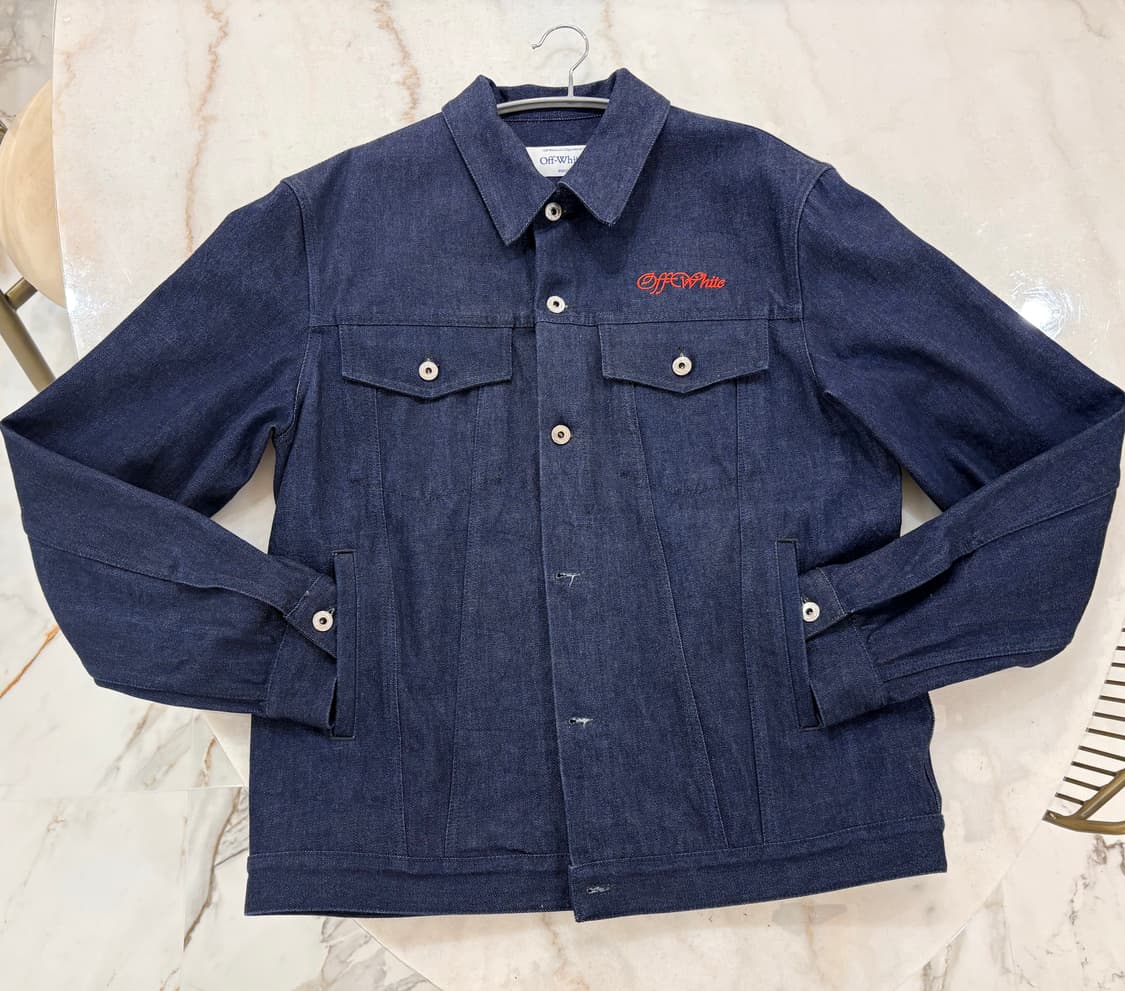 오프화이트 데님자켓  상품이미지1
