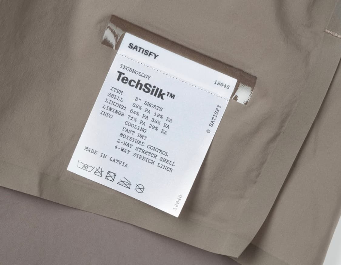 새티스파이SATISFY 테크실크8인치 쇼츠  팔콘 XL(새상품) 상품이미지8