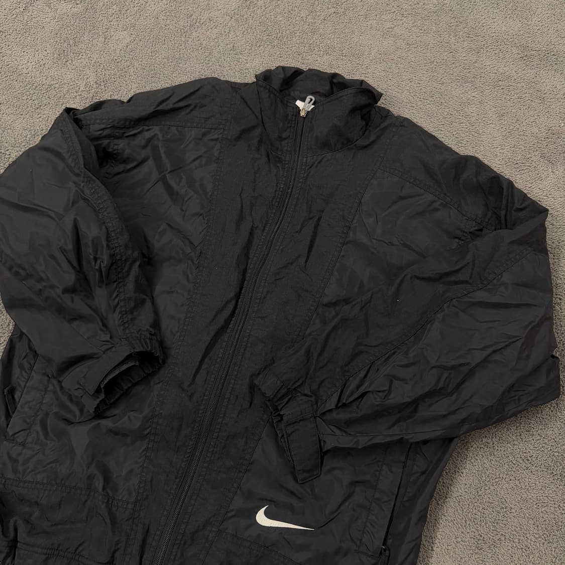 [ 정품/M ] 90s 나이키 스우시 바람막이 자켓 상품이미지1