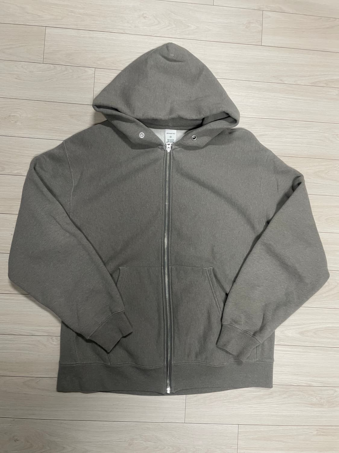 카키스 후드 집업 (세이지/L사이즈) 상품이미지2