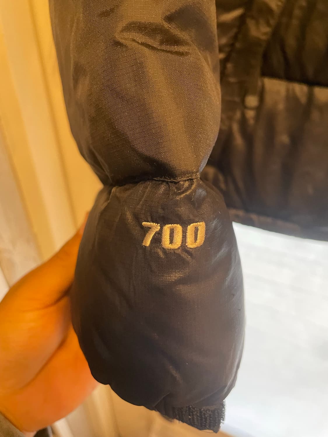 노스페이스90사이즈 실측55 기장70  상품이미지2