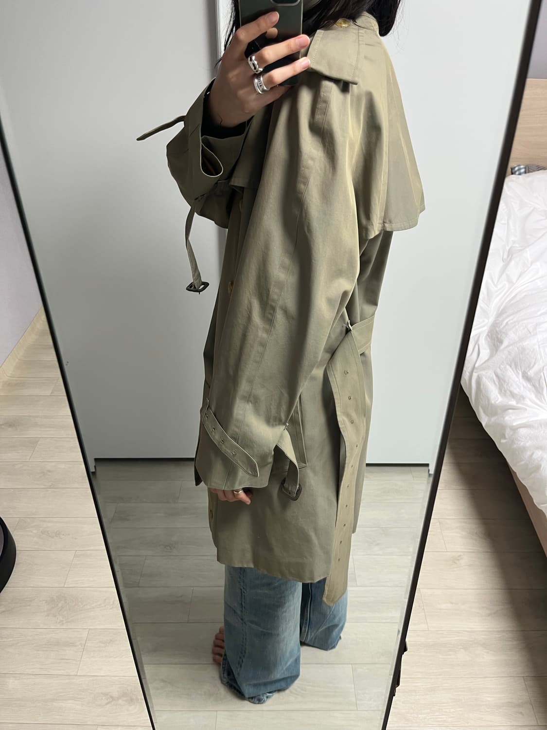 빈티지 버버리 트랜치코트  상품이미지5