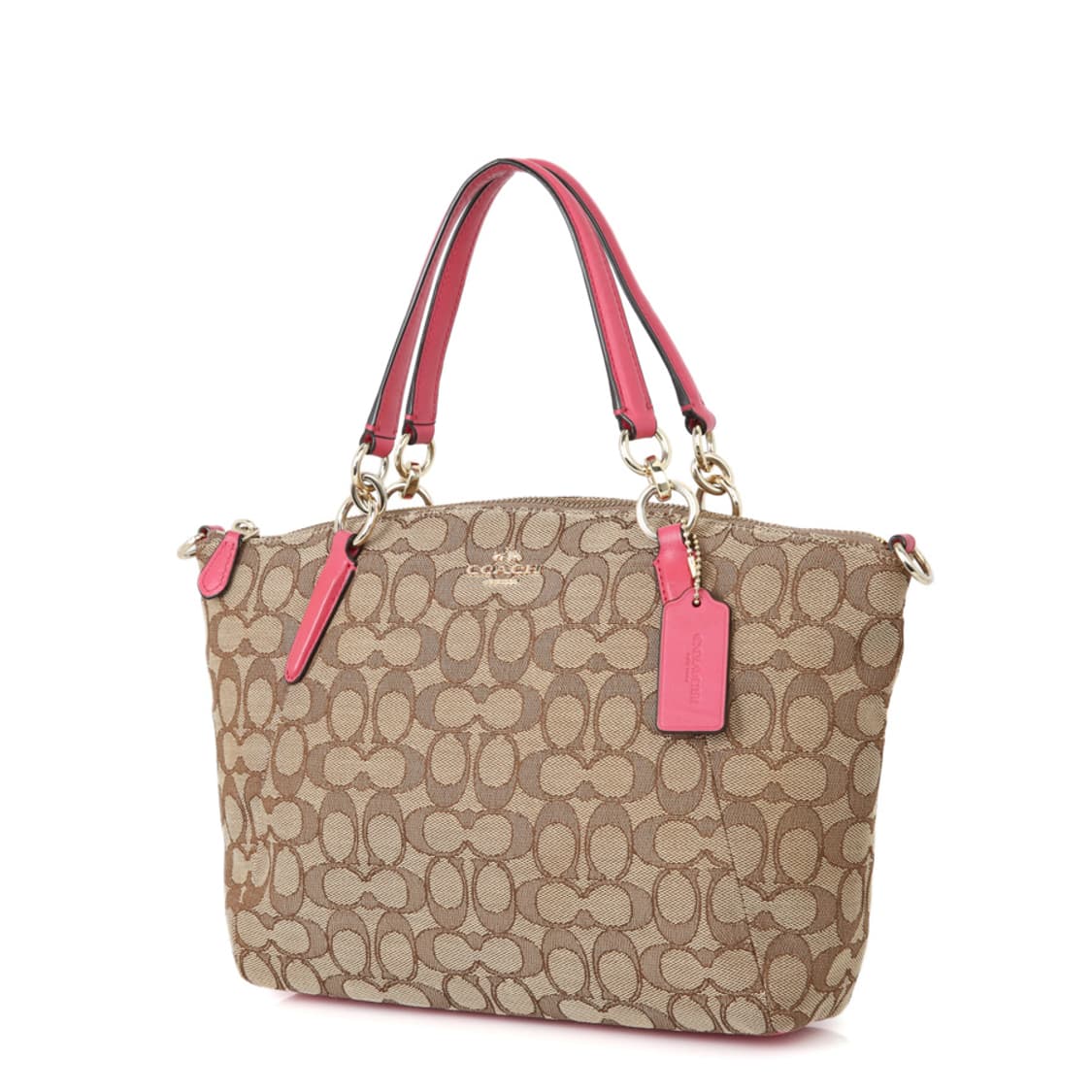 코치 스몰 켈시 사첼 인 시그니처 자카드 F36625 상품이미지2