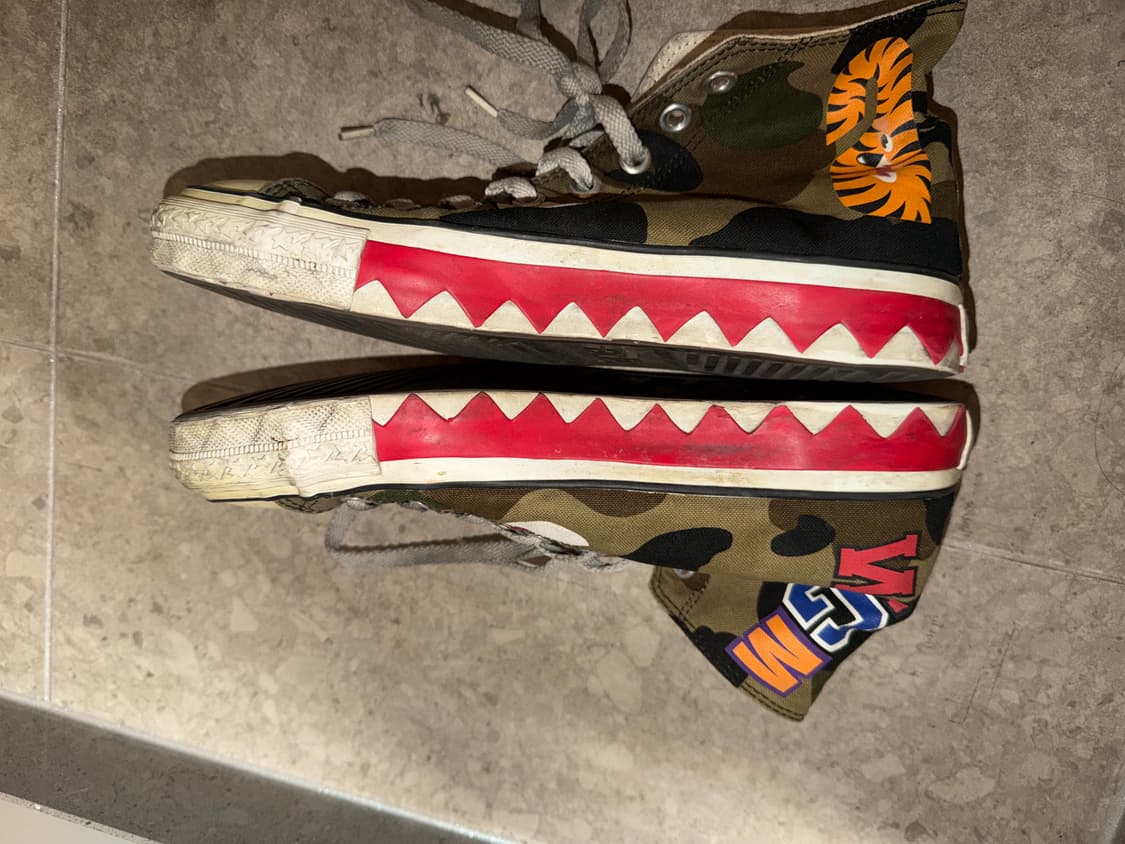 BAPE x Converse 척 70 하이 카모 상품이미지5