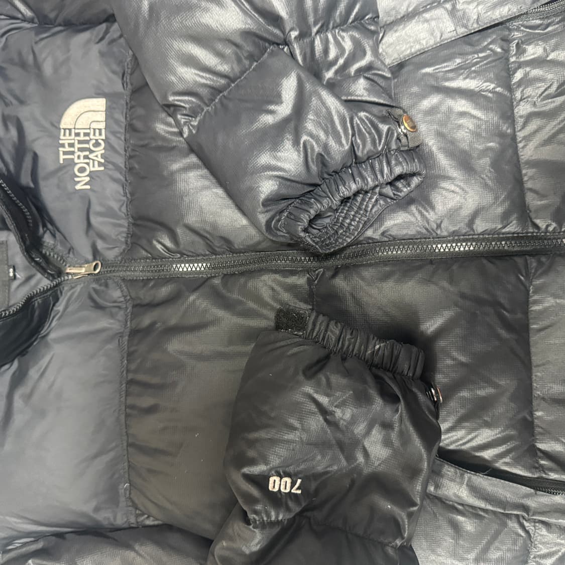 노스페이스 700 블랙 눕시 90 S사이즈 상품이미지3
