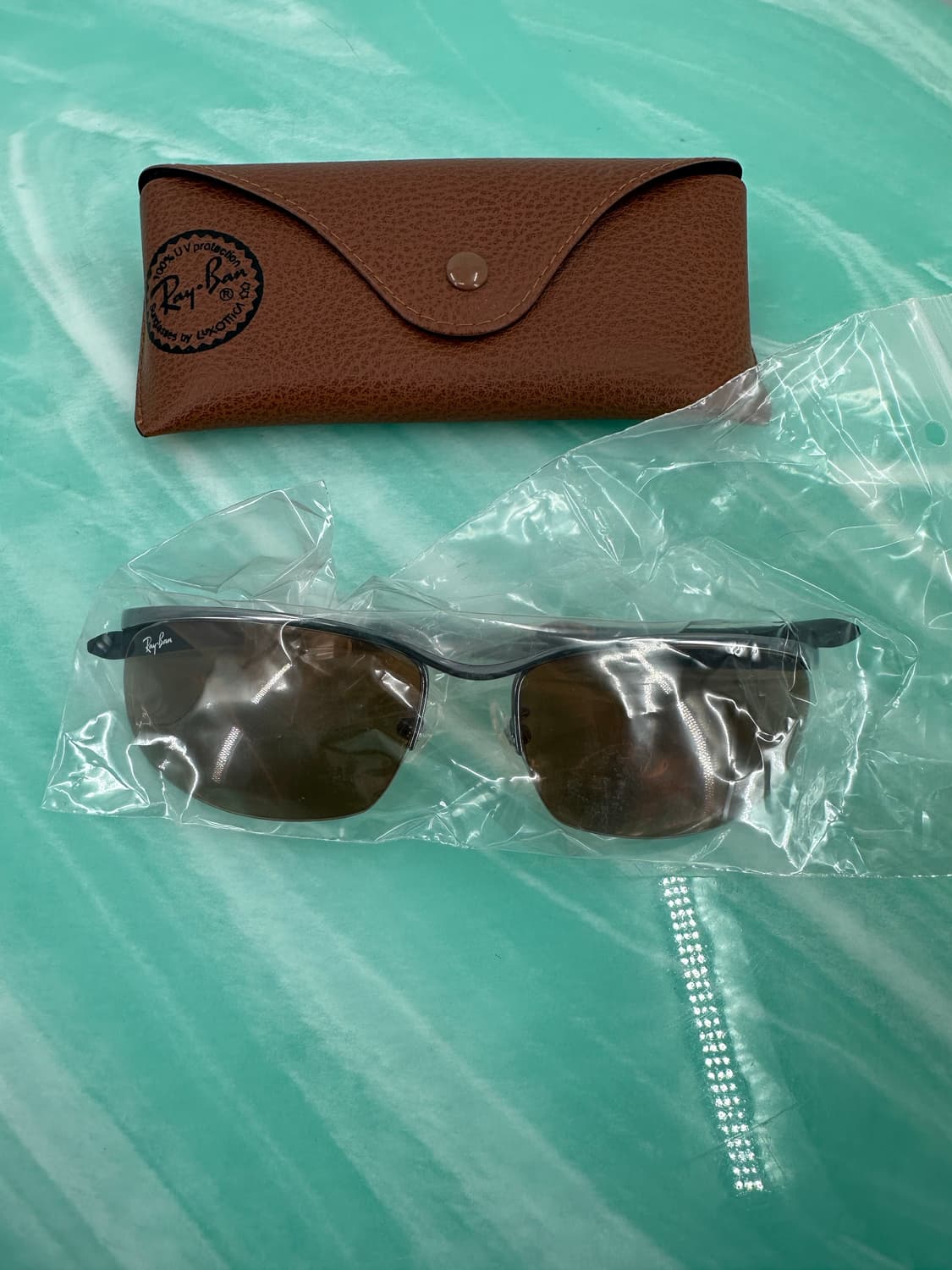 [새상품 무료배송] 화이텐 콜라보 레이밴 러닝, 레이싱 용도 선글라스 상품이미지3