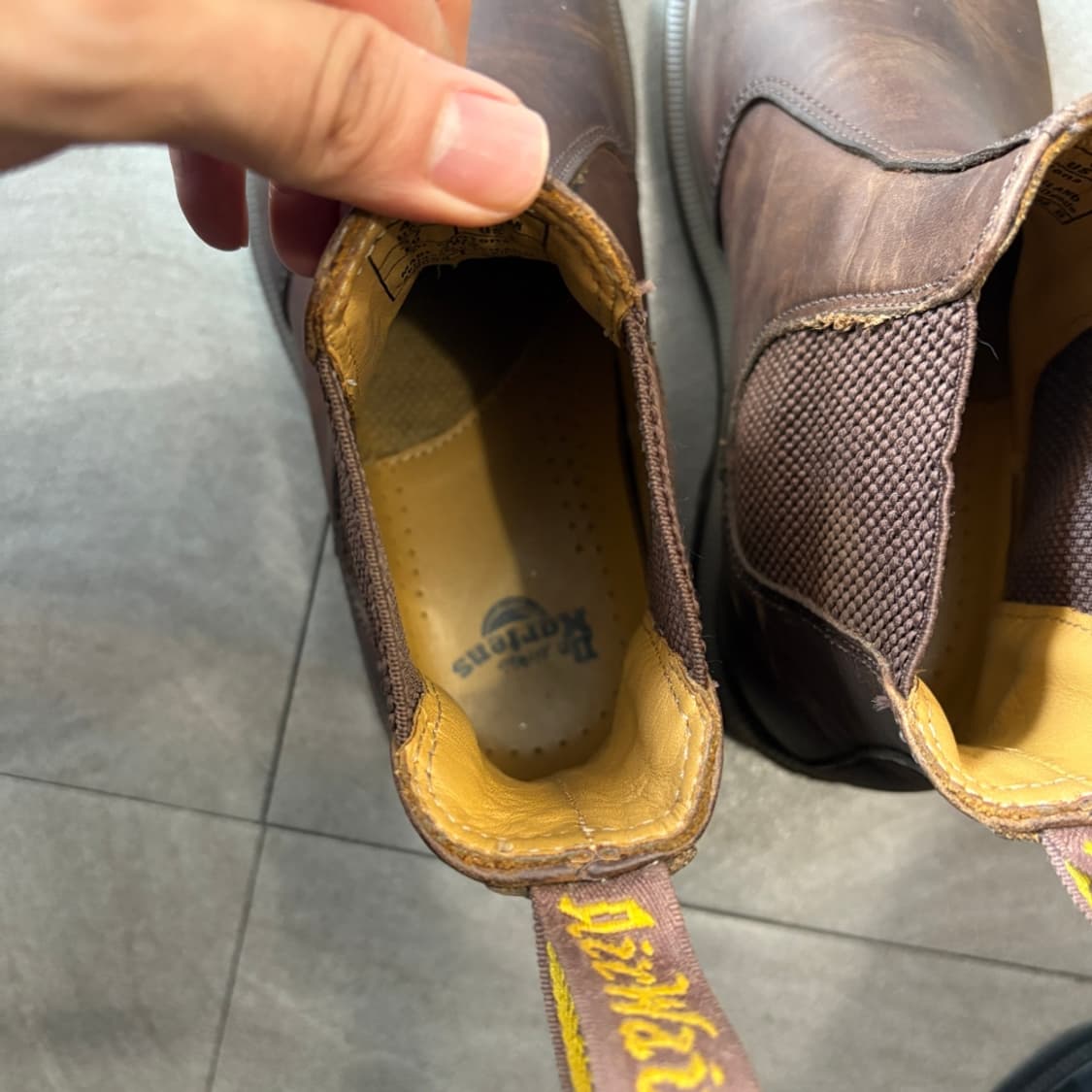 닥터마틴 2976 브라운 첼시 부츠 상품이미지7