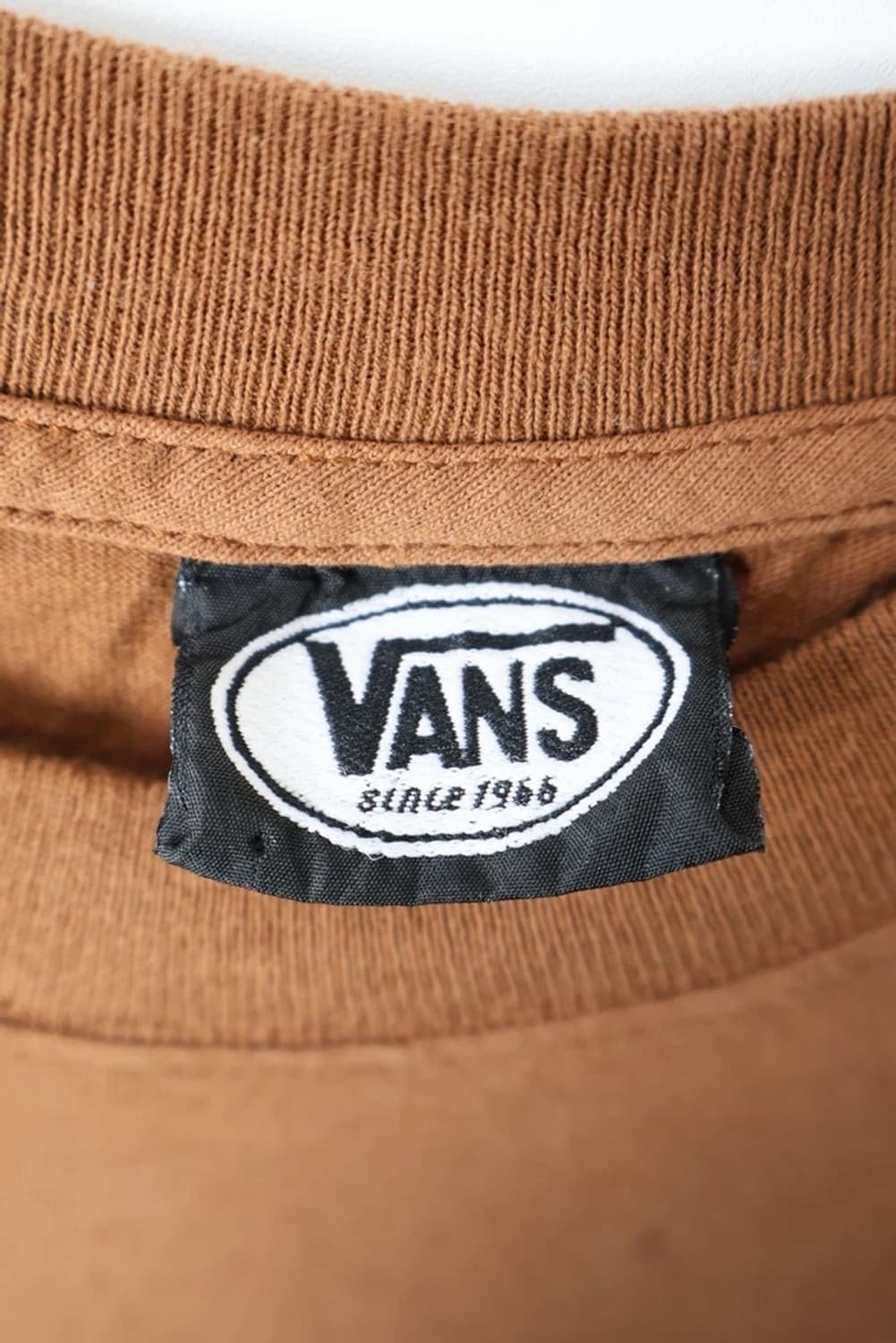 00's Vans USA Logo Line Brown Tee 상품이미지5