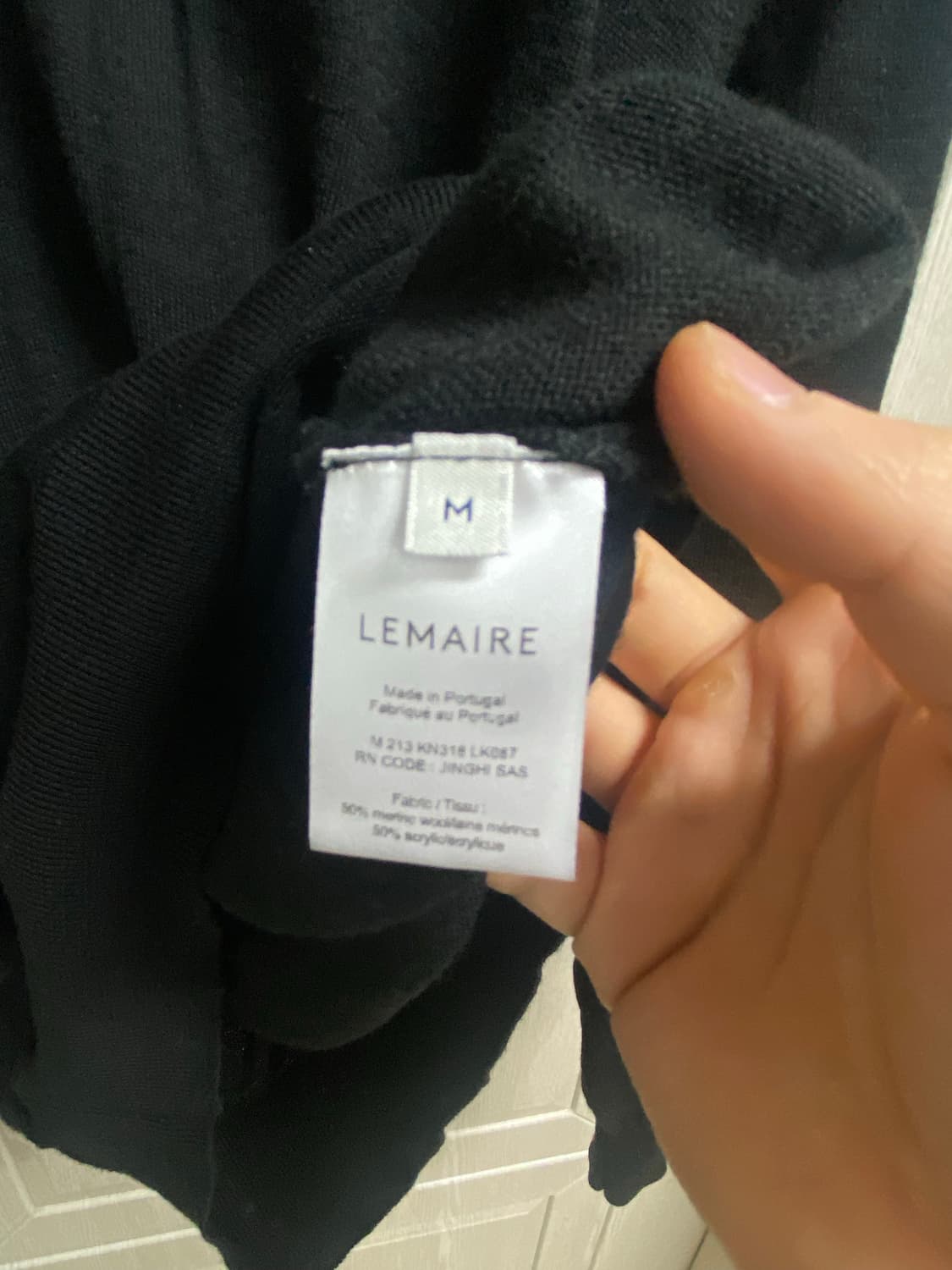 르메르 레이어드 터틀넥 M 상품이미지2