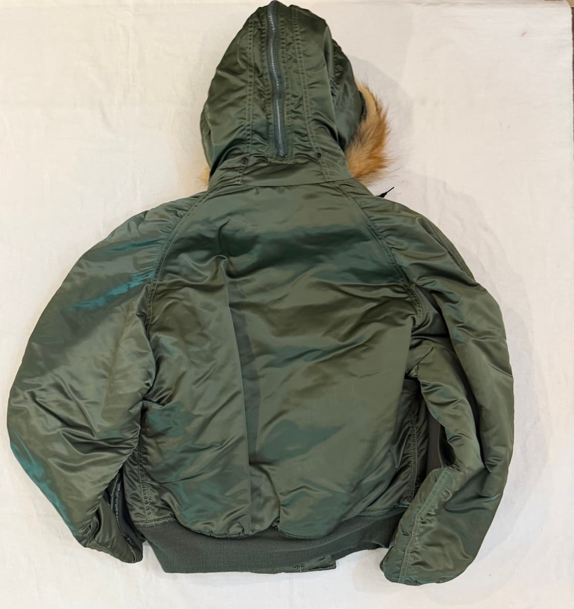 90s CORINTH N-2B 플라이트 봄버자켓 세이지 상품이미지4