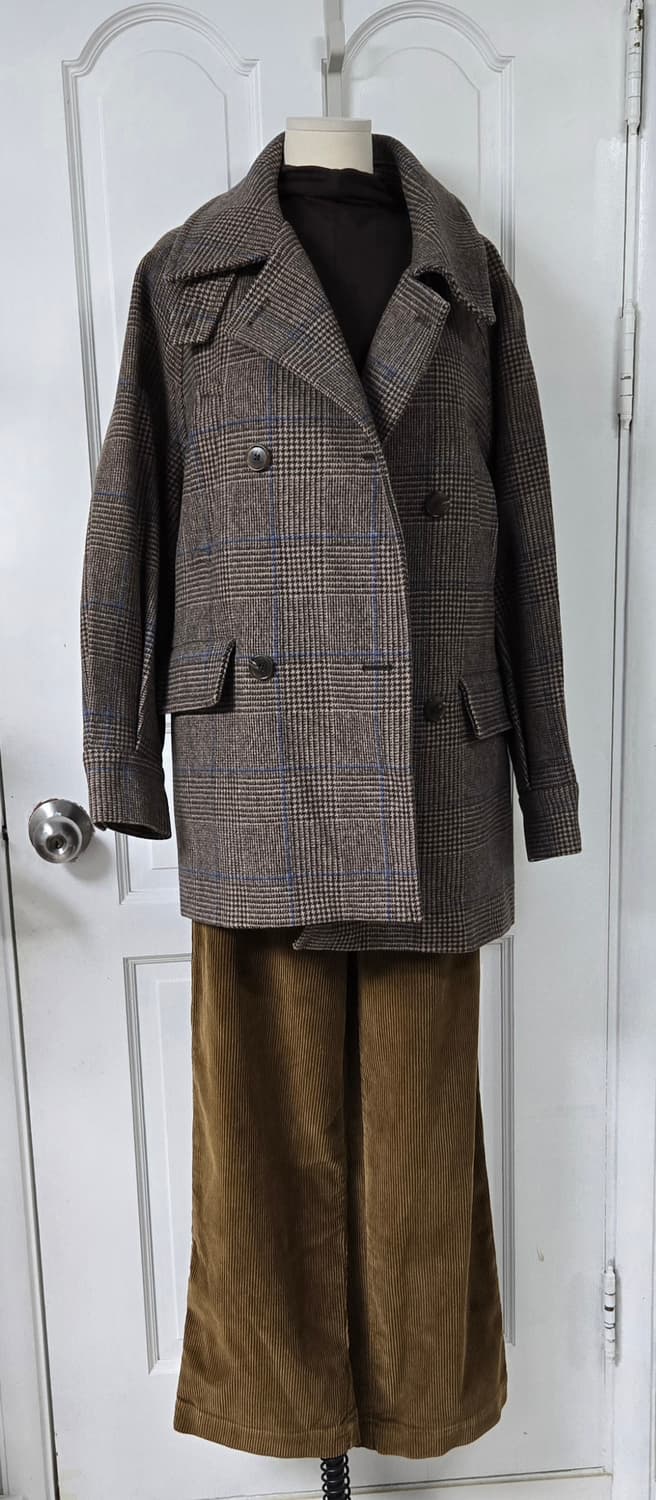 새상품)앤더슨벨 히로시 캐시미어 피코트 상품이미지2