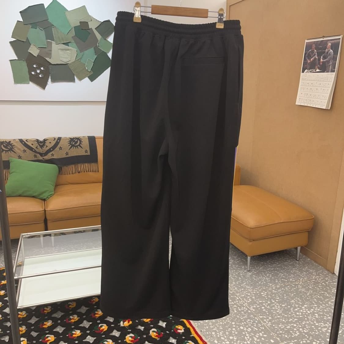 널디 키치 유니크 블랙퍼플 져지 트랙팬츠 M C08509 상품이미지4