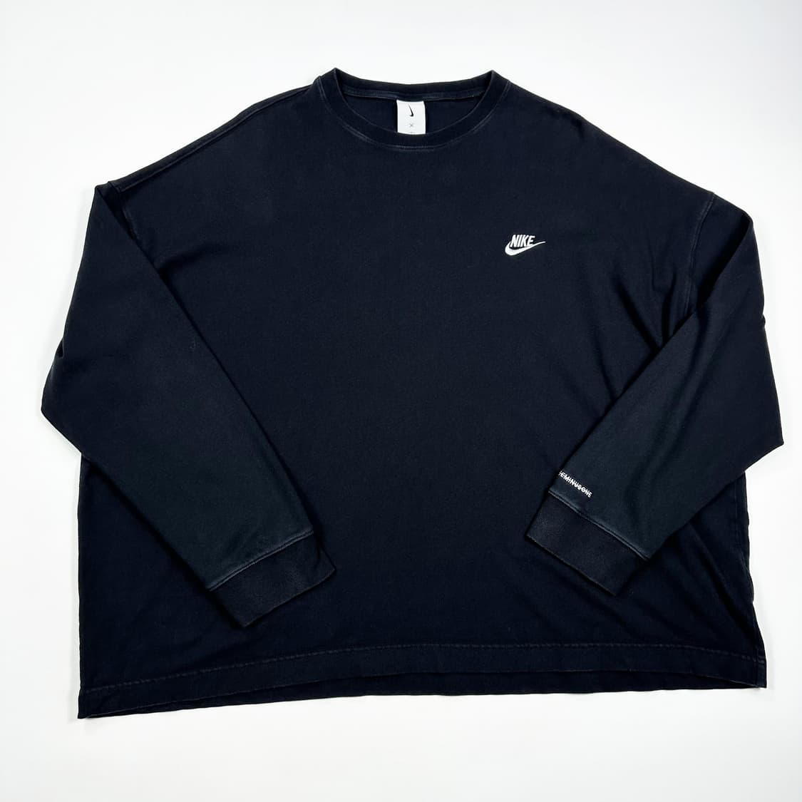 나이키 x 피스마이너스원 롱슬리브 티셔츠 블랙 XL 상품이미지2