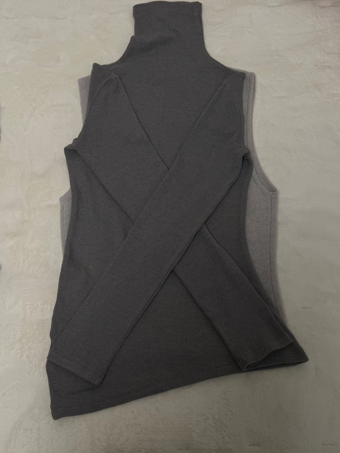 Le917 BUTTON DOWN SLEEVELESS KNIT TOP 상품이미지6