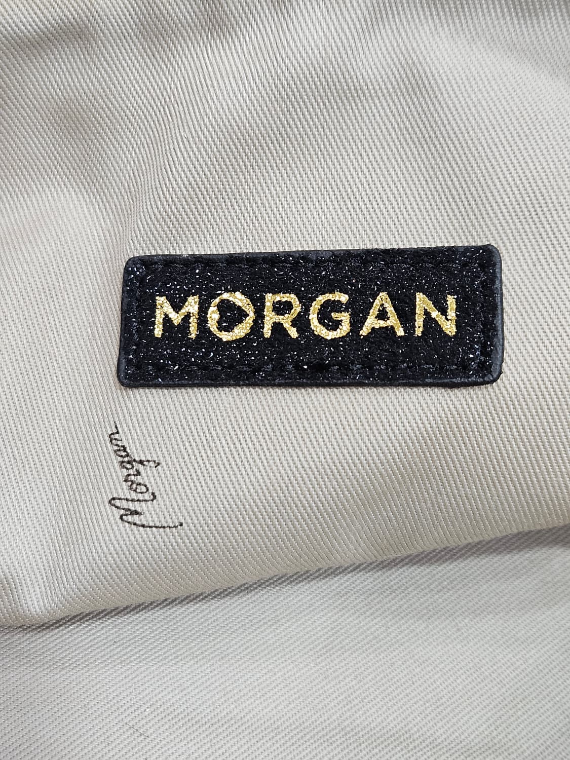 모르간(MORGAN) 블랙 글리터리 클러치백 상품이미지4
