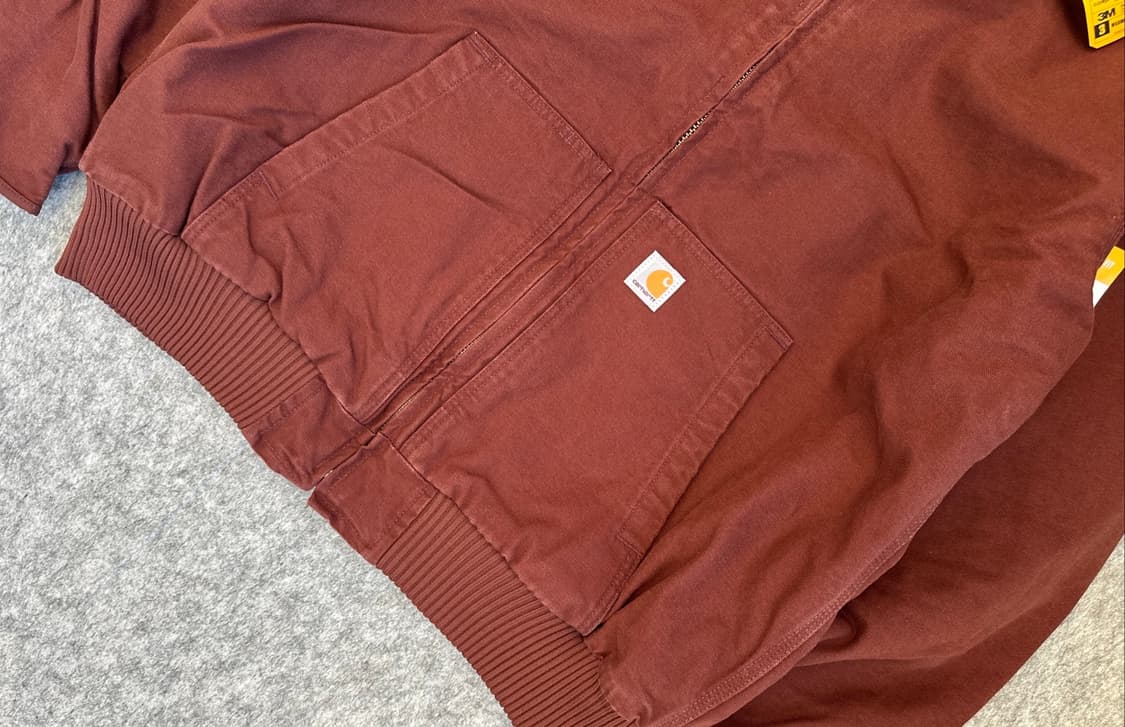 [XL] 칼하트 J130 워시드 덕 엑티브 자켓 다크시더 상품이미지4