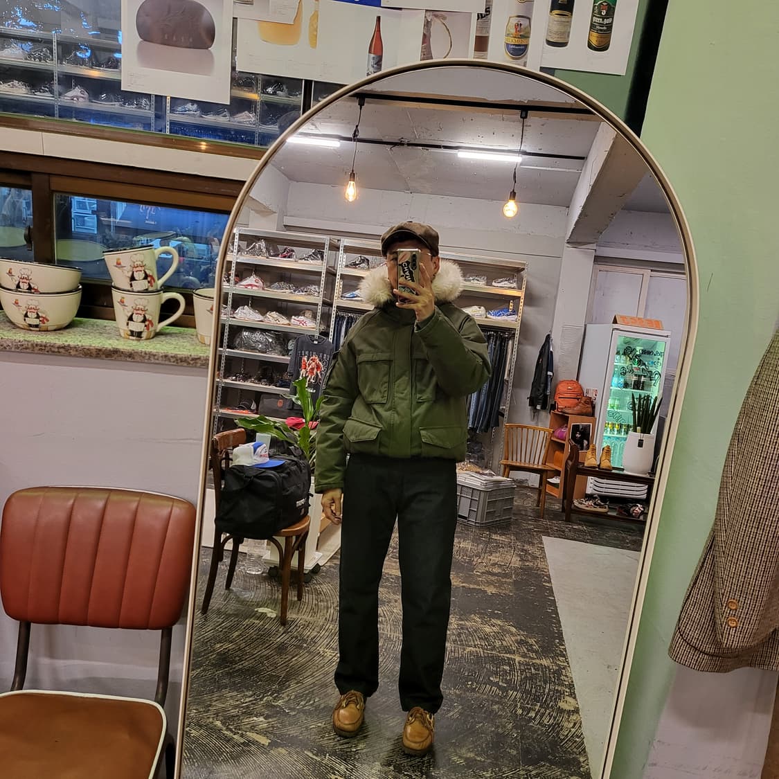 아디다스 오리지널 M-65 트라카 야상 덕다운 패딩 (100) 상품이미지9