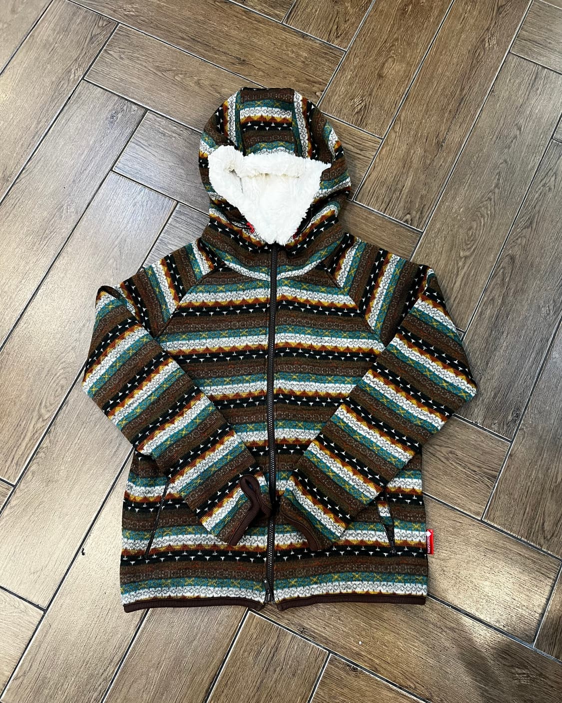 🫎노르딕 패턴 후리스코디🫎 상품이미지4