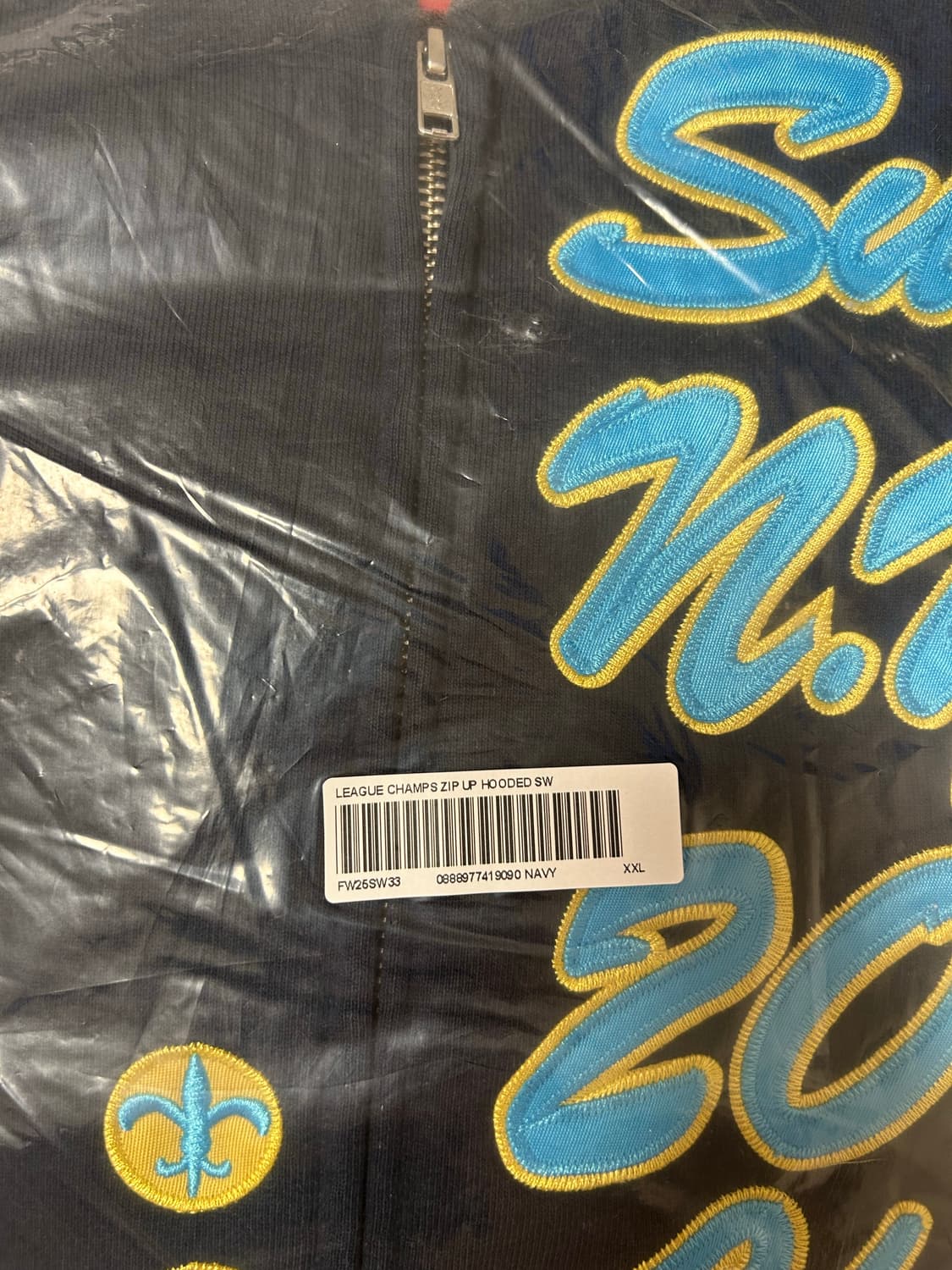 (2XL) 슈프림 리그챔스 후드집업 25fw 상품이미지8