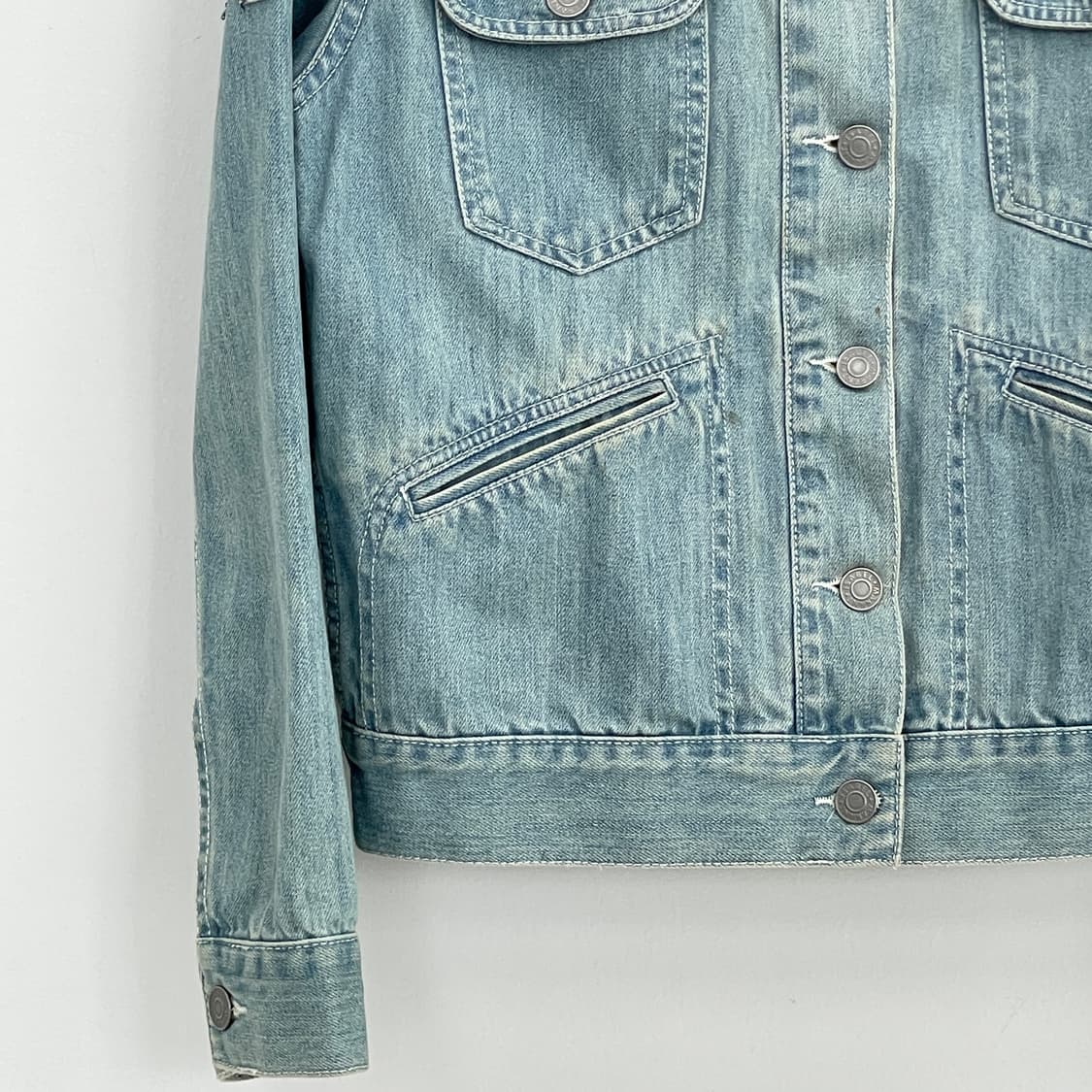 이자벨마랑 데님 자켓 연청 트러커 상품이미지3