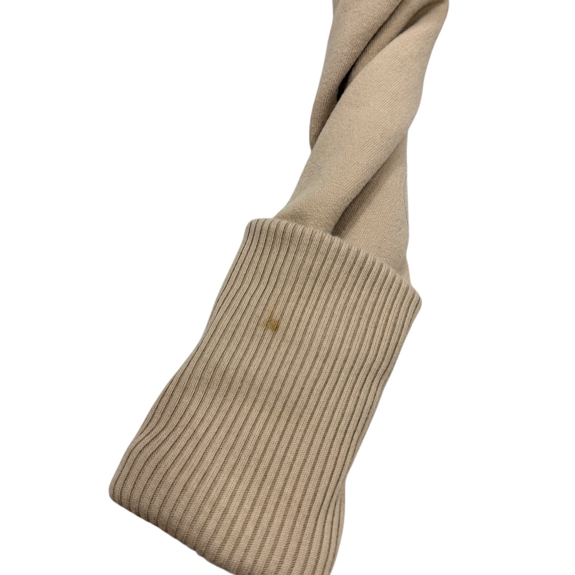 아베크롬비 빈티지 딱붙핏 울프죠 퍼 후드집업 Y2K 자켓 베이지 M 상품이미지8