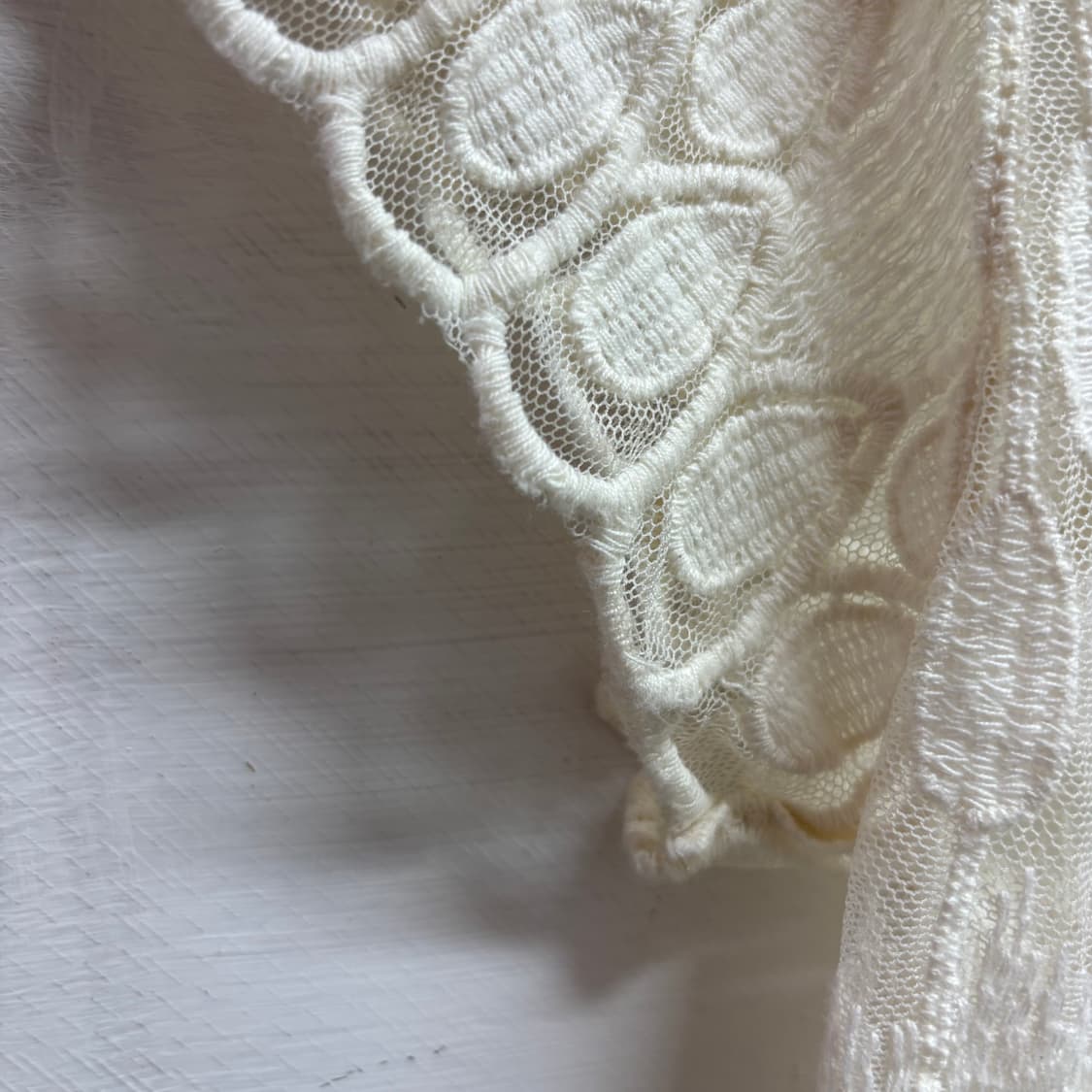 RA PASTEL 물방울 레이스 시스루 모리걸 가디건 M-L JPN 상품이미지4