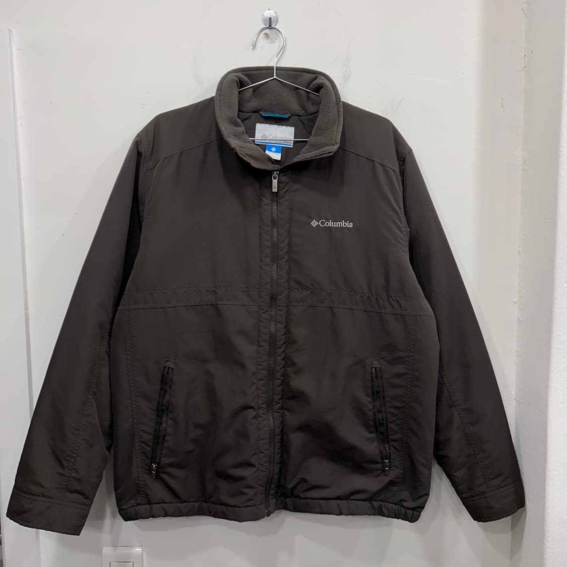 컬럼비아 스몰로고 이너플리스 나일론 자켓 상품이미지2