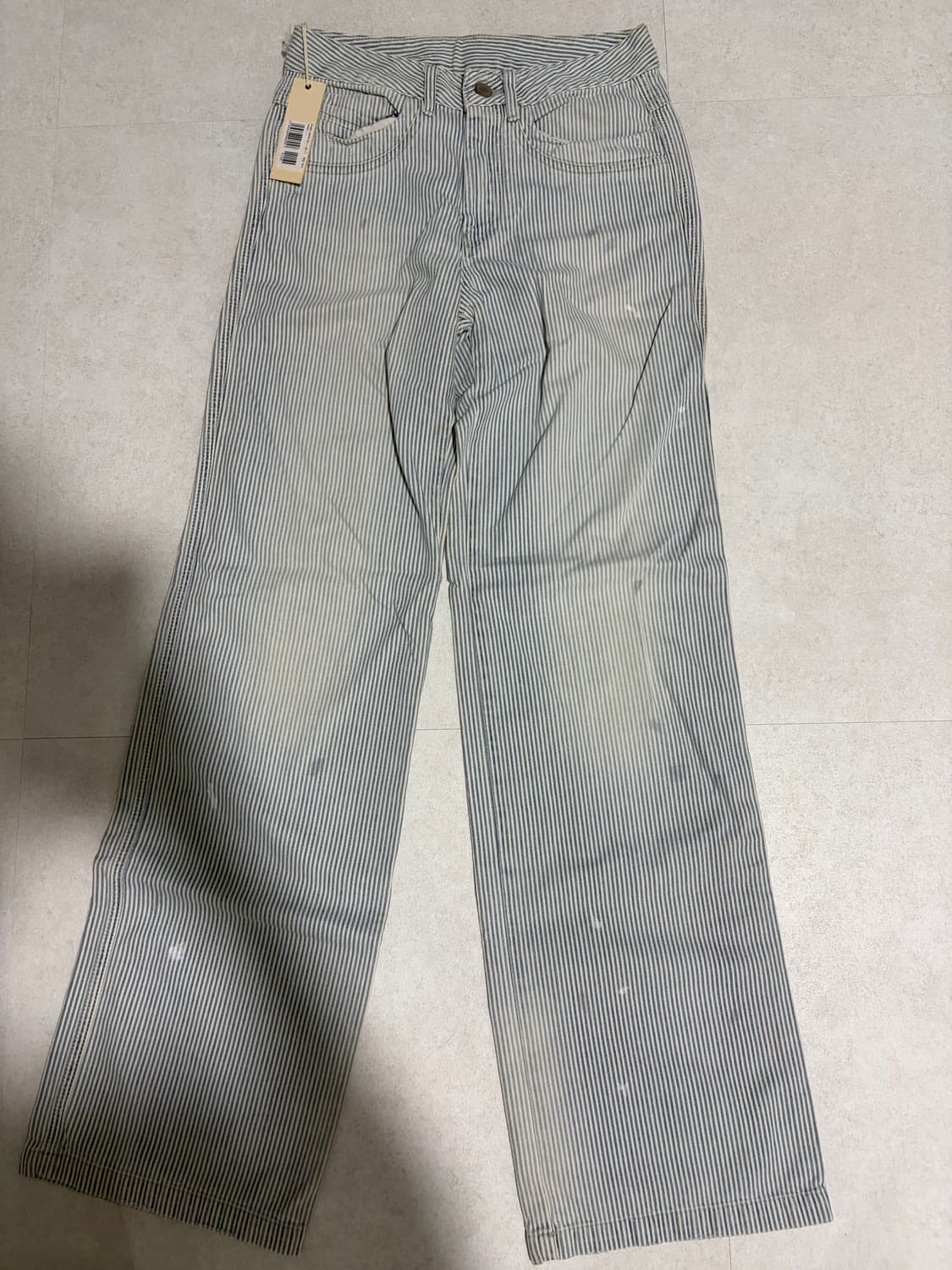 디젤 올드스쿨 페인팅 새상품 오버팬츠 26 상품이미지1