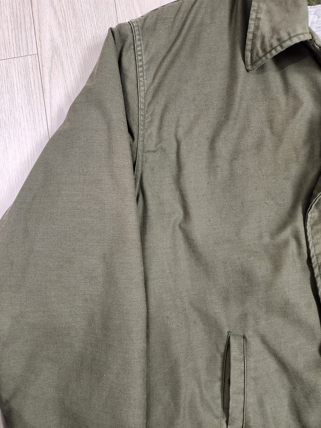 오리지널 미해군 A-2 덱자켓 XL 상품이미지2