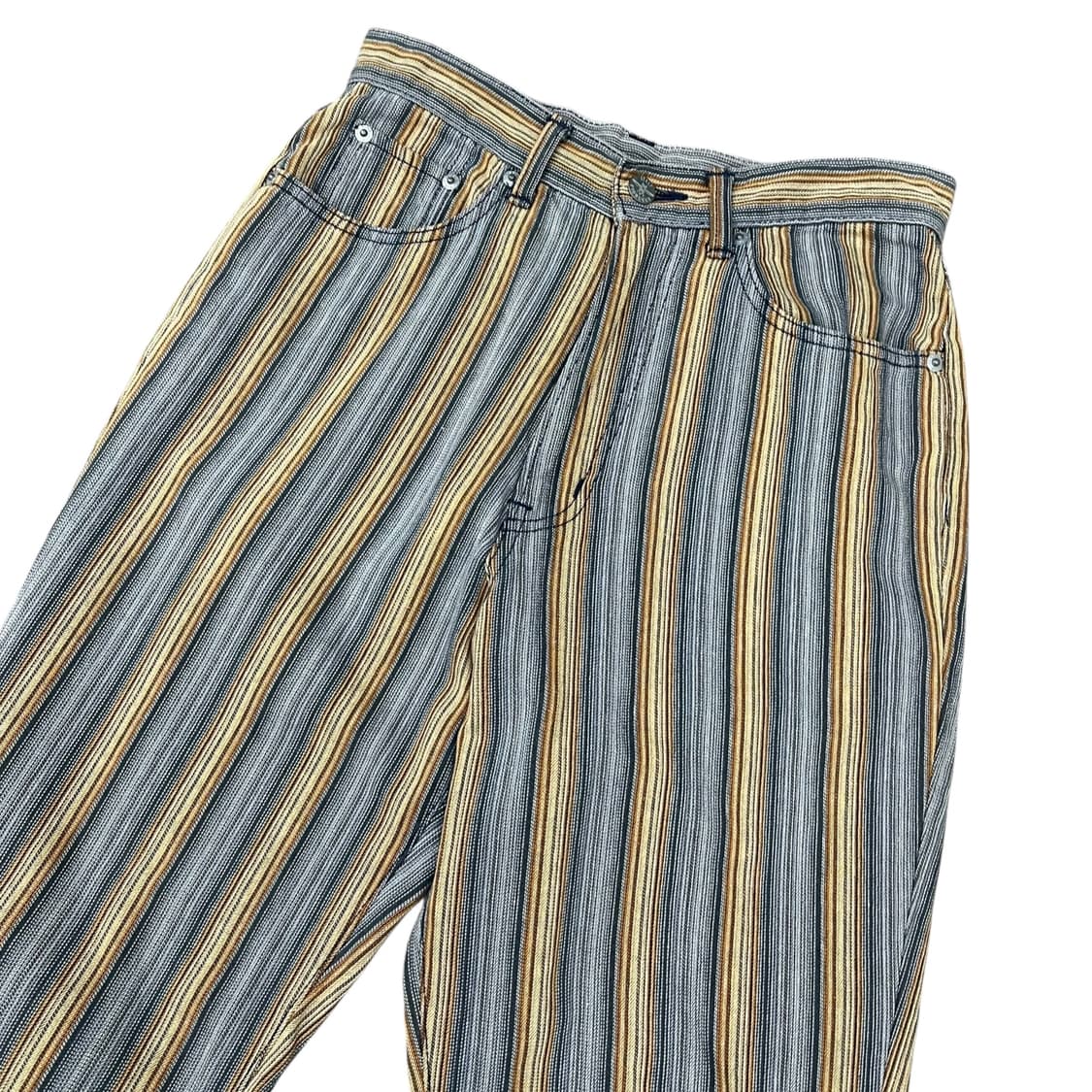 Fiorucci 피오루치 부츠컷 스트라이프 롱팬츠 상품이미지4