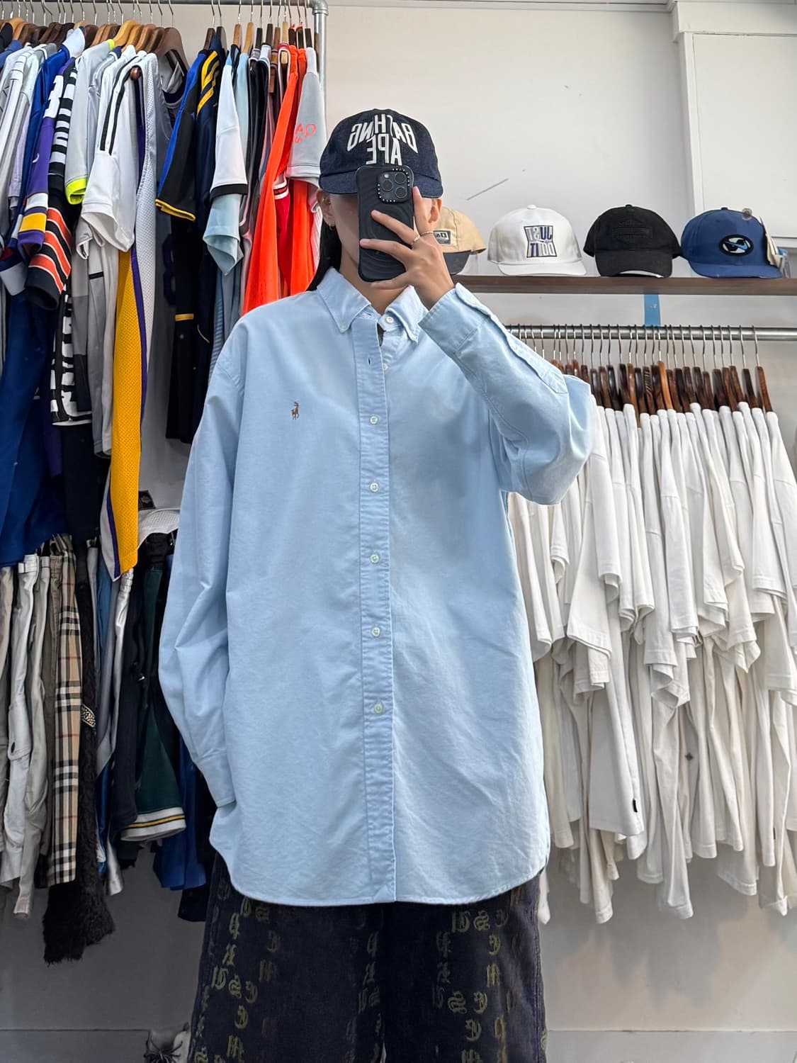 00s 폴로 랄프로렌 옥스포드 셔츠 상품이미지5