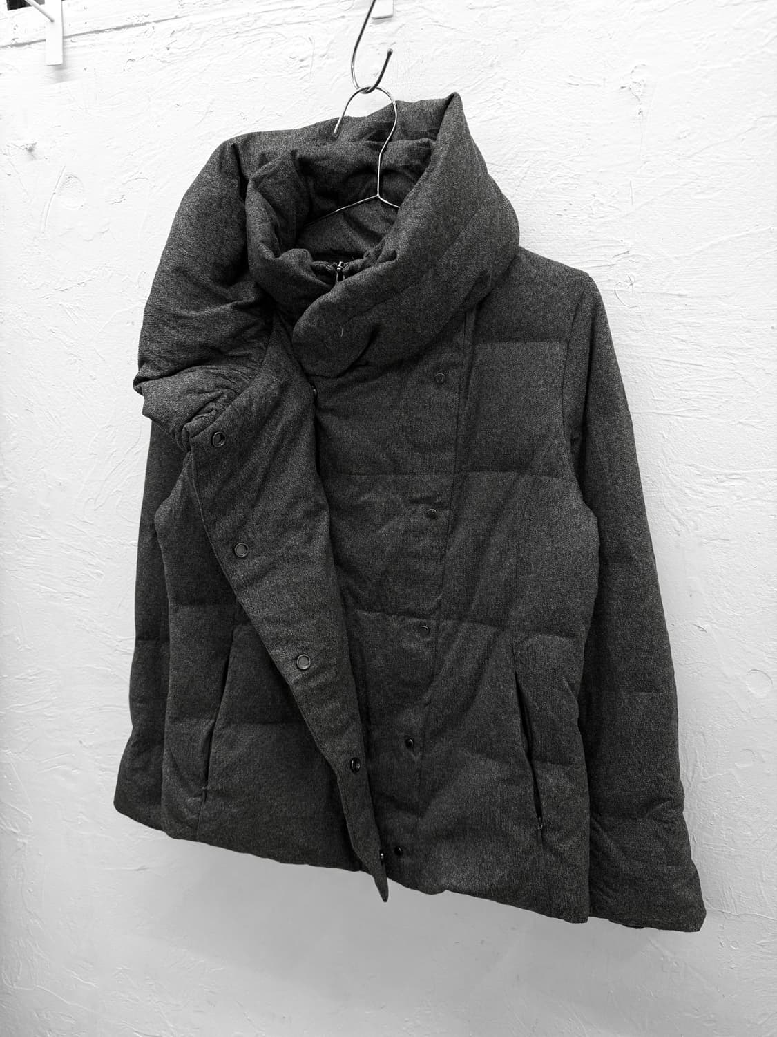 qualite 오버 카라 다운 패딩 상품이미지2