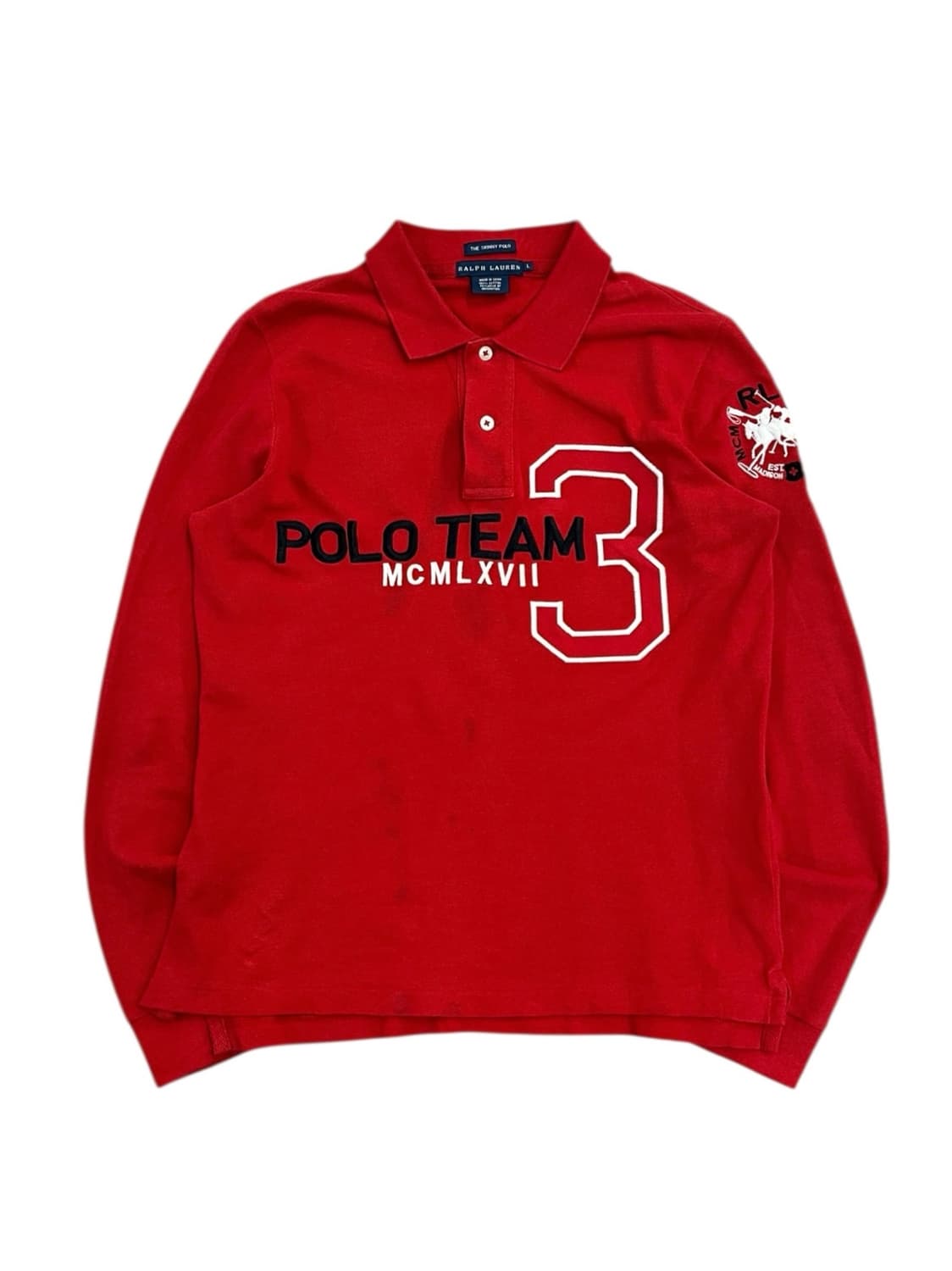 폴로 랄프로렌 치프키프 카라티 레드 L #csz2313 상품이미지3