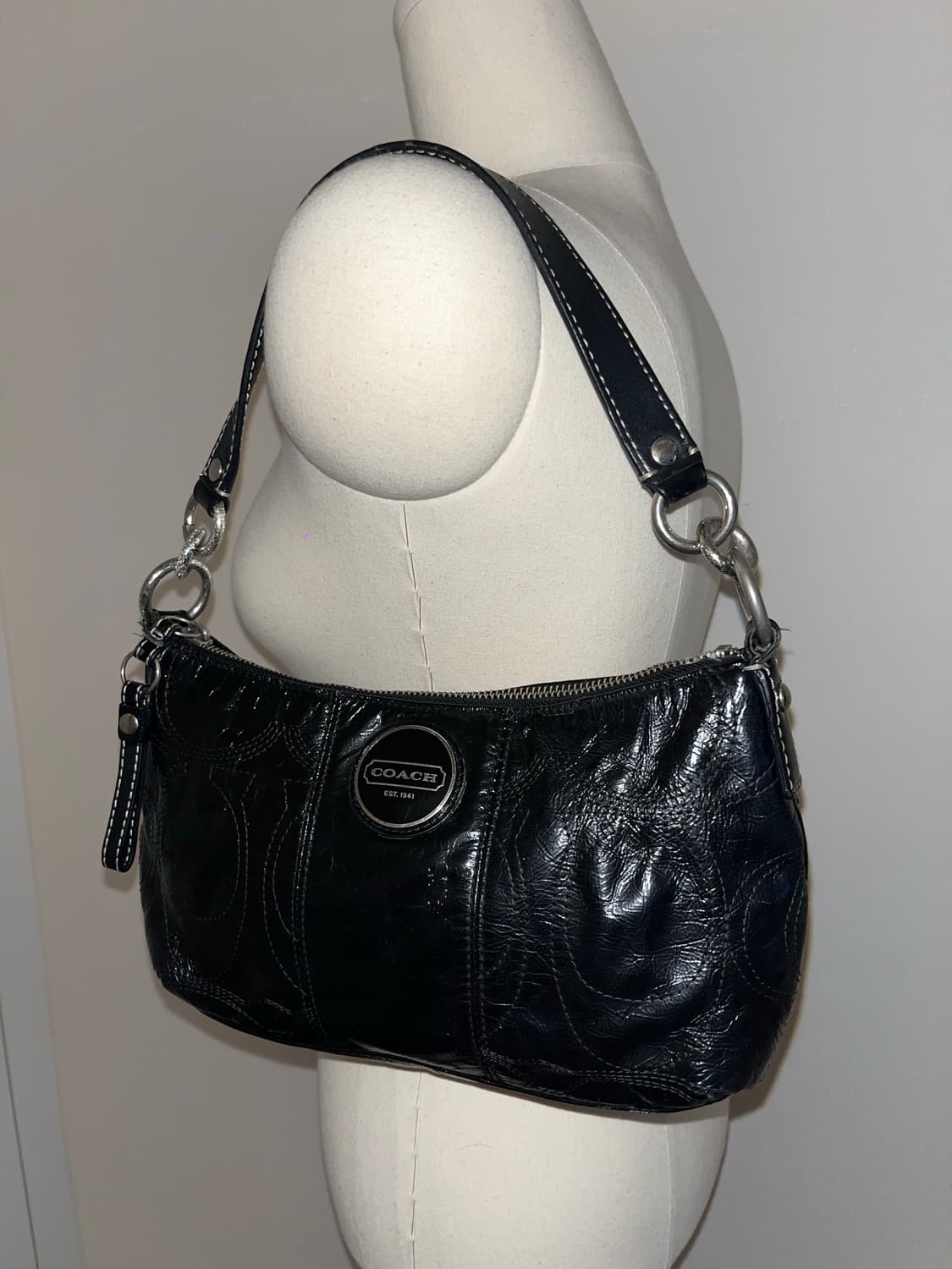 COACH black shoulder bag 상품이미지2