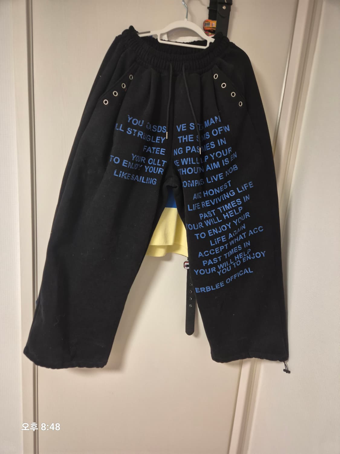 에일릿디테일 벌룬 스웻팬츠(보세) 상품이미지1