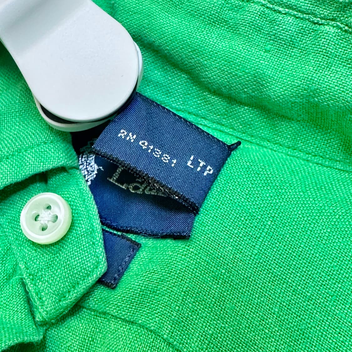 랄프로렌 커스텀 핏 리넨셔츠 상품이미지4