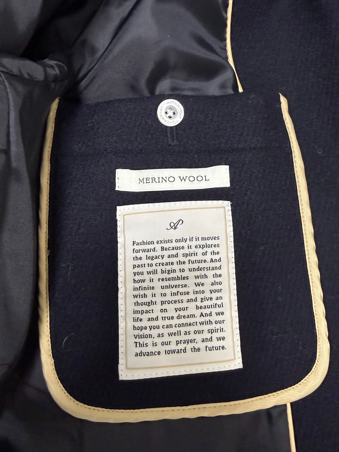 에프터프레이 리가즈 해링턴 자켓 네이비 S 상품이미지6