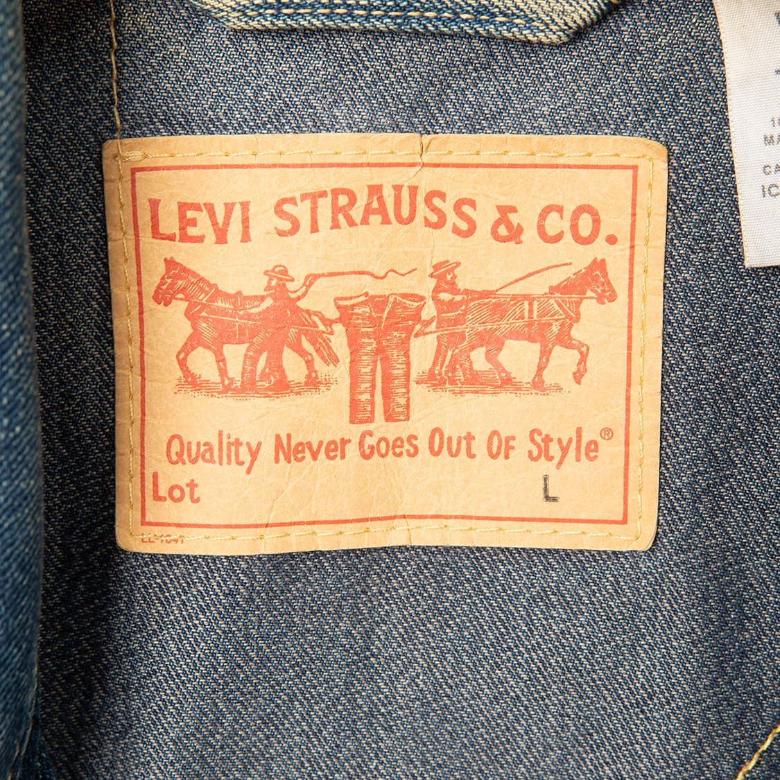 [L] 00s 리바이스 타입원 01105-0370 데님자켓  상품이미지5