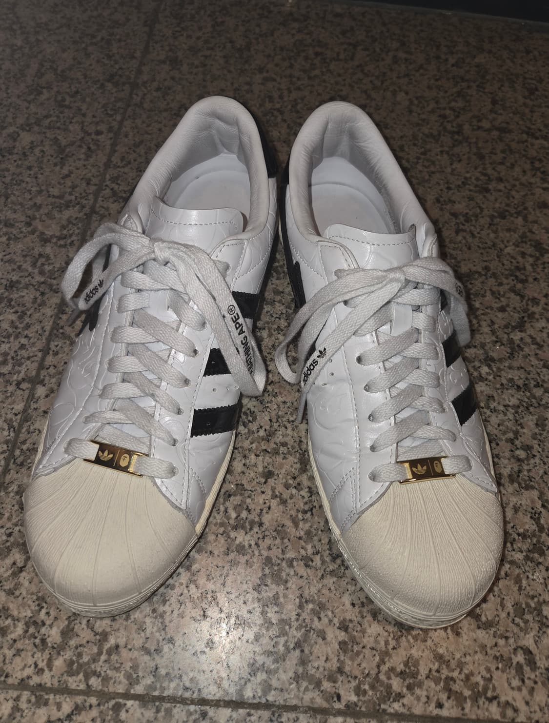 베이프 x 아디다스 슈퍼스타 265 화이트 상품이미지1