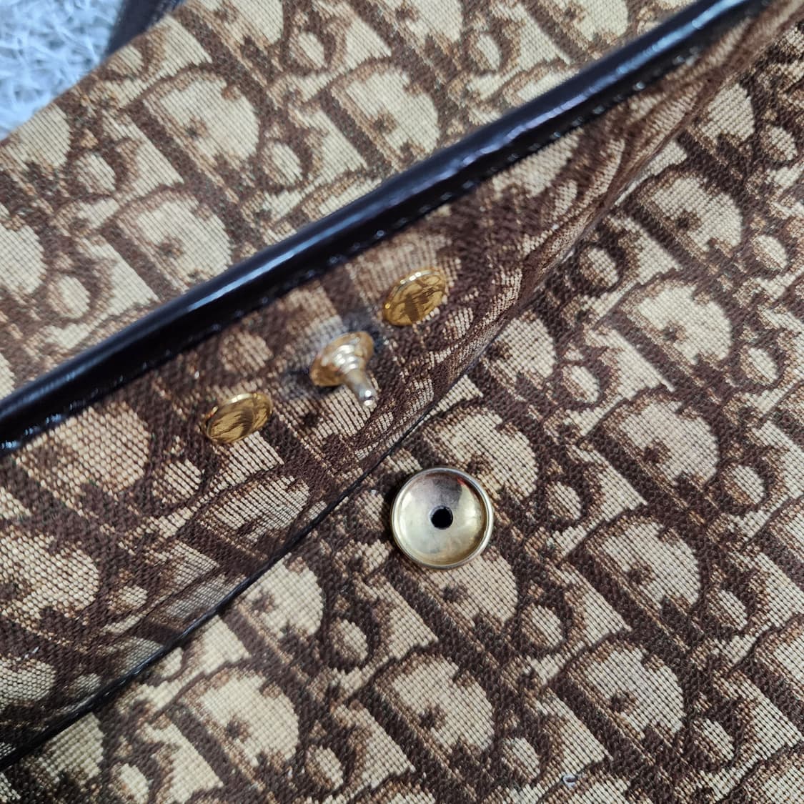 크리스찬디올 자카드 빈티지 숄더백 상품이미지5